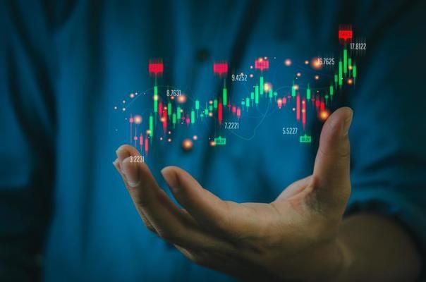 stock market wave concept