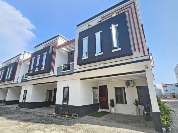 Smart Terrace Duplex for Sale in Orchid Road Lekki | Pantheon Bridge