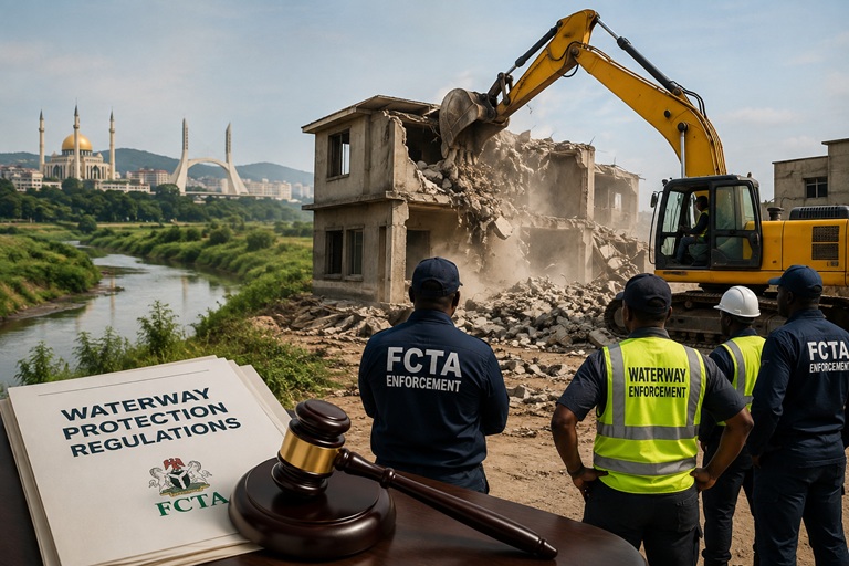 Abuja Demolition 2026: What the FCTA’s Waterway Enforcement Means for Property Owners