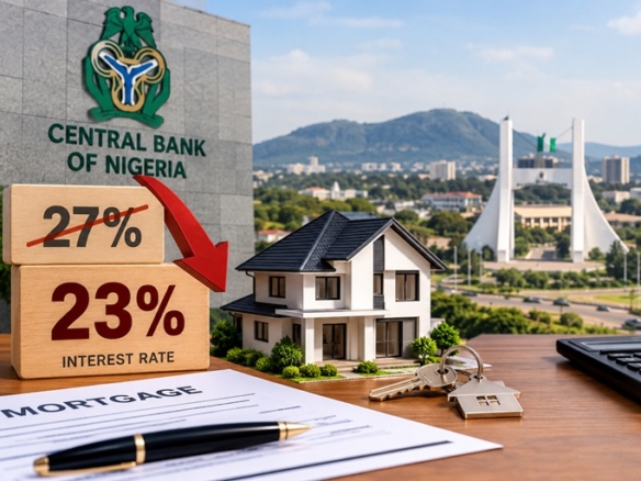 CBN Rate Cut Abuja Mortgages: What the Cut to 23% Actually Means in 2026