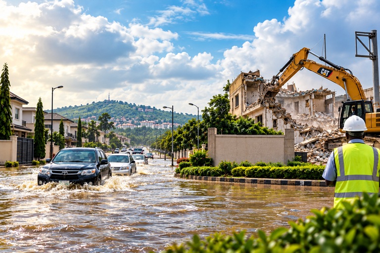 Gwarinpa Flooding 2026: Flood-Prone Areas, Ring Road 3 Demolitions & Property Risks