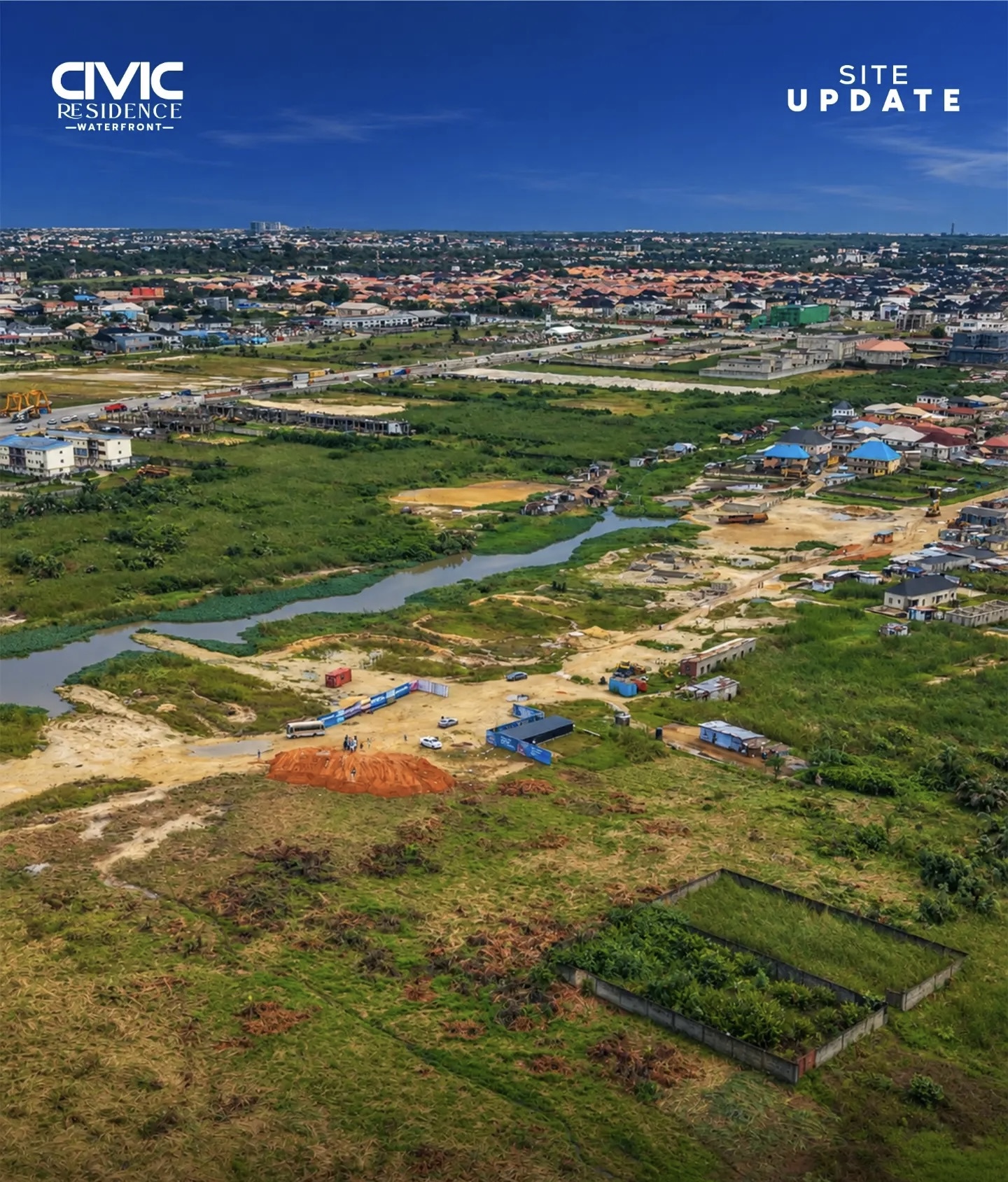 Civic Residence Waterfront Sangotedo Lagos | Land for Sale Civic Residence Waterfront Sangotedo Lagos | Land for Sale